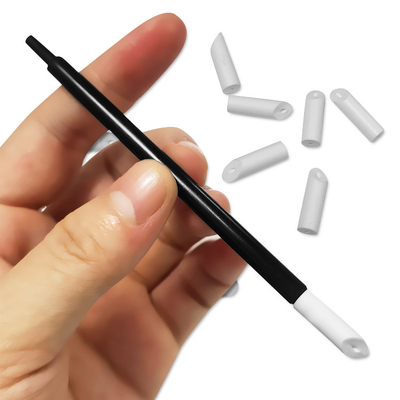 El polvo quita la PU de limpieza hace espuma tamaño del OEM de Ruby Stick Swab