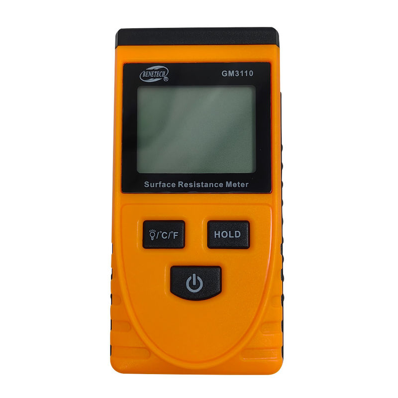 GM3110 Probador de resistencia superficial de alta precisión Probador de resistencia de aislamiento portátil Detector electrostático