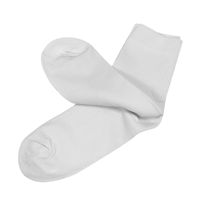 Calcetines antibacterianos de alta calidad, libres de polvo blanco, de algodón, que absorben el sudor, calcetines de cuarto limpio, con cierre elástico