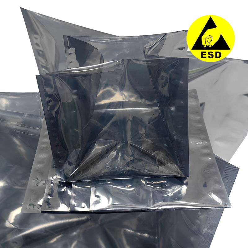 Bolsa de protección contra la barrera de humedad tridimensional grande ESD Bolsa de embalaje de plástico de protección antiestática