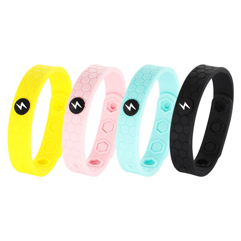 Pulsera de pulsera antiestática ajustable mejora el sueño de silicona de la correa estática de equilibrio de energía impermeable de la pulsera antiestática de la pulsera antiestática