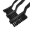 Cepillos antiestáticos del ESD de la fibra de nylon negra para industrial