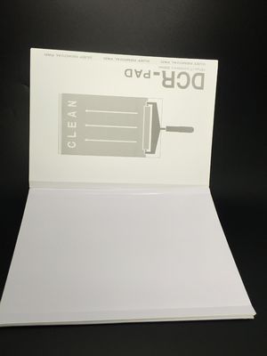 Pegamento de acrílico a base de agua del PVC del recinto limpio del rodillo de polvo del cojín pegajoso no tóxico del retiro