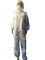 Biotech / Pharmaceutical Industries ESD Coverall Stand Up Collar With Hood