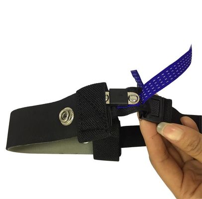 Bola baja del talón del ESD con el cierre de la hebilla, 1 Meg Resistor para las estaciones del taller del ESD