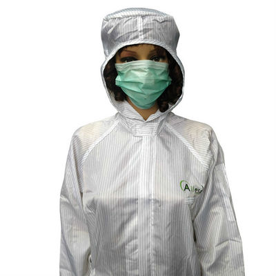 Workwear estático anti del ESD del tamaño extra grande del OEM con la muñeca elástico