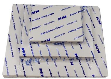 Papel libre de polvo de papel seguro del ESD del sitio limpio de 250 hojas para la industria de electrónica