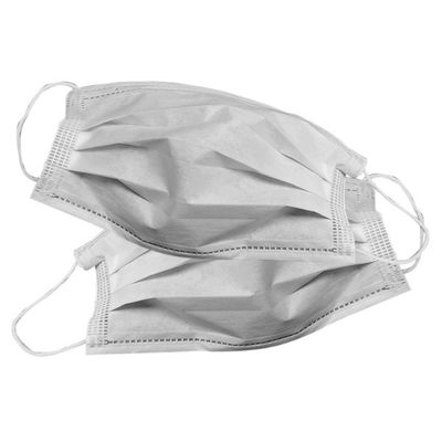 Mascarilla disponible no tejida blanca de 3 capas para el recinto limpio